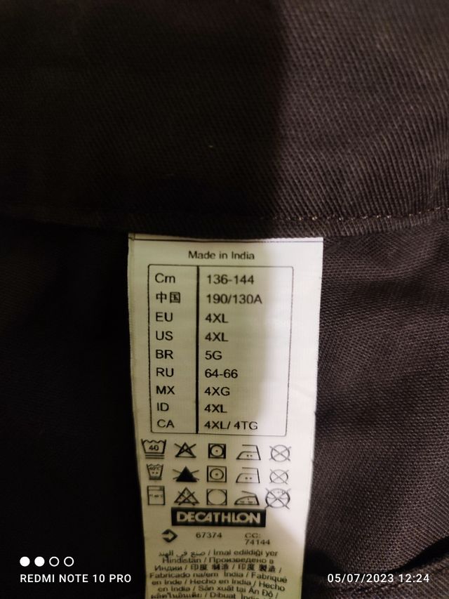 pantalones solognac 300 steepe 