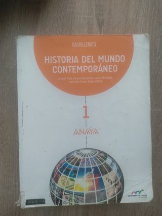 libros de texto 1 y 2 bachiller