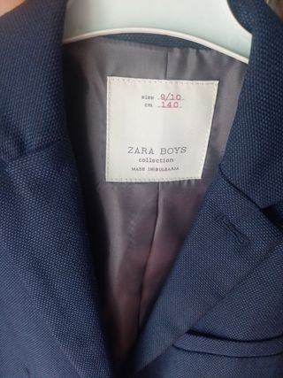 Americana de niño de Zara