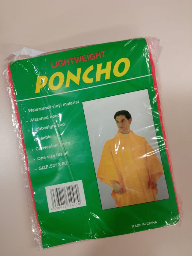 PONCHO LLUVIA