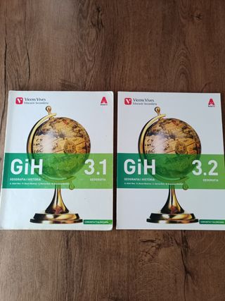 Libros de Geografía e historia 3°ESO