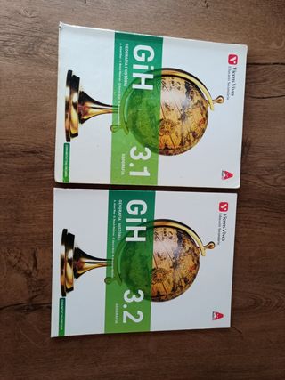 Libros de Geografía e historia 3°ESO
