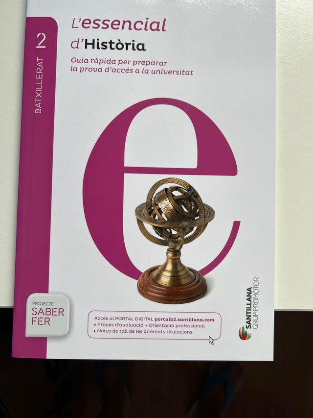 L essencial d Història 2n Bachillerato