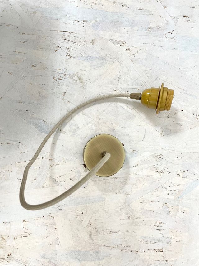 Lampada da soffitto bicolore