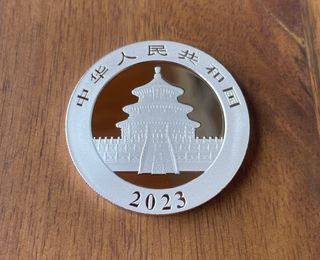 Panda Chino 2023 Moneda de plata