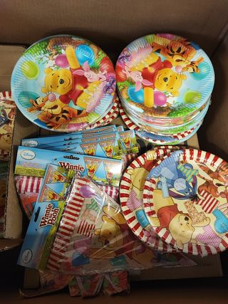 kit compleanno Disney Winnie The Pooh - 116 pezzi