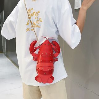 Bolso langosta fiesta 9x23x6 - Rojo