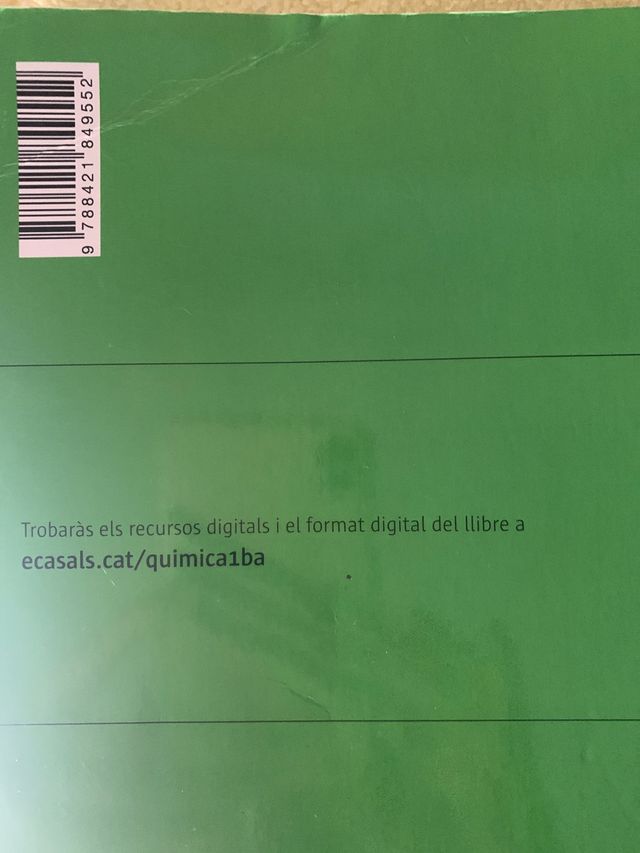 Libro química 1 bachillerato