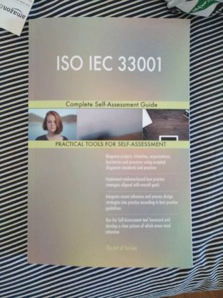 Libro ISO/IEC 33001 en inglés