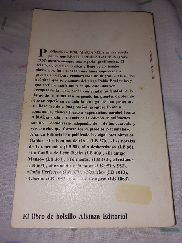 Benito Pérez Galdós Marianela