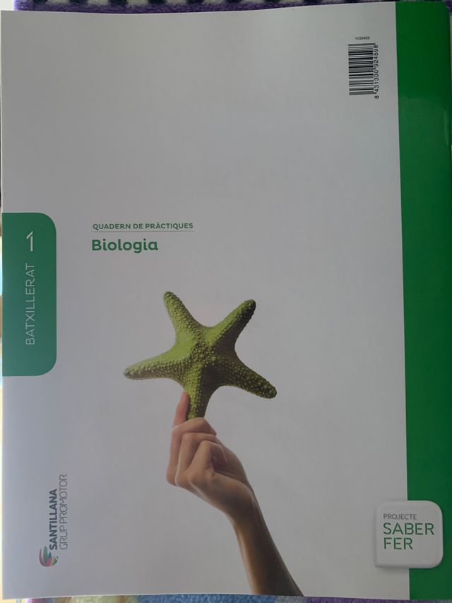 Biología 1 de bachillerato (nuevo)
