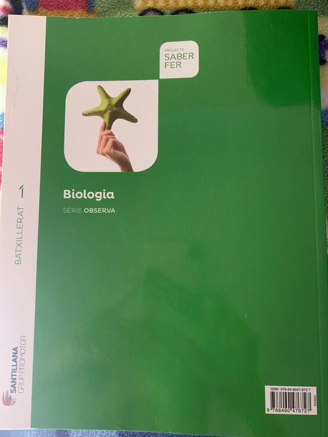 Biología 1 de bachillerato (nuevo)