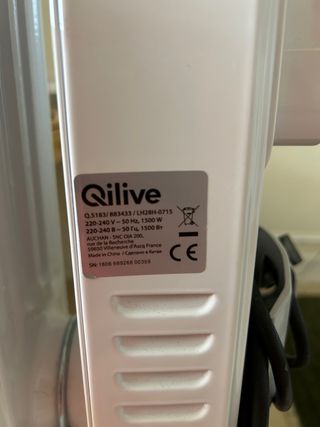 Radiador con aceite Qilive