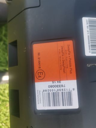 Base isofix para coche