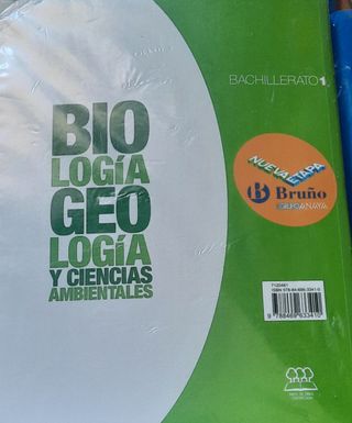 Libro Bio-Geo 1° Bachillerato