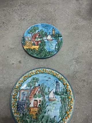 Platos de cerámica de Manises
