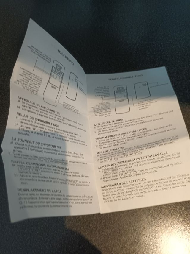 Pastillero con alarma nuevo