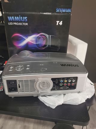 Proyector LED WIMIUS T4 - 3200 Lúmenes 1280x800 -