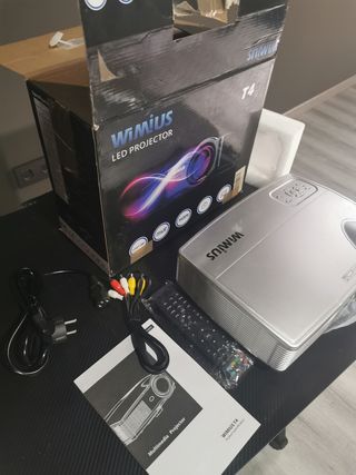 Proyector LED WIMIUS T4 - 3200 Lúmenes 1280x800 -