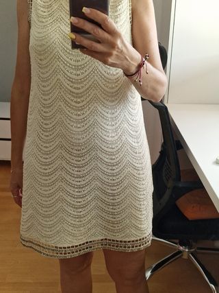 Vestido calado de Massimo DuttiT.M