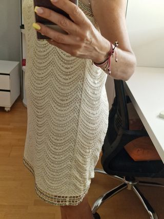 Vestido calado de Massimo DuttiT.M