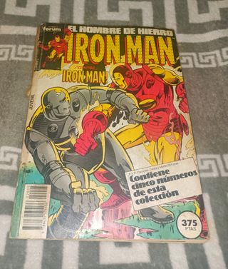 Lote 2 Iron Man, Vol. 1 / (1.985-1.991) #16 y #40