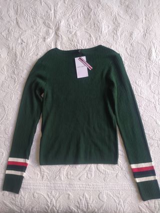 Jersey rayas con etiqueta