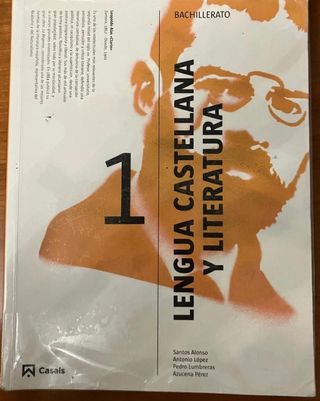 Lengua Castellana y literatura,1 bachillerato