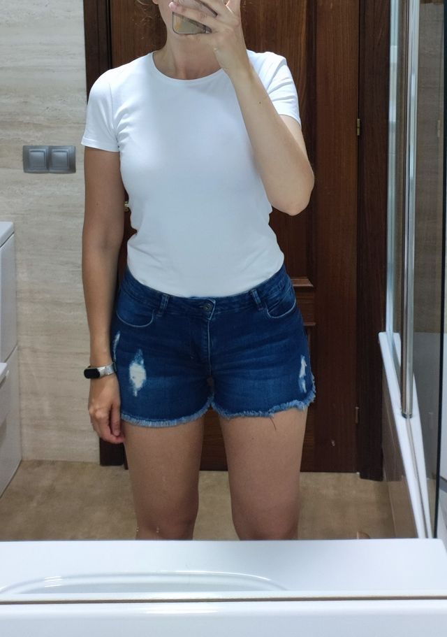 Shorts vaqueros