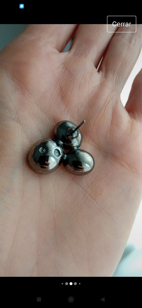 preciosos pendientes Swarovski