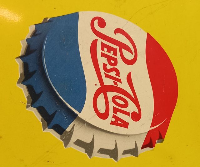 PEPSI COLA BANDEJA METÁLICA