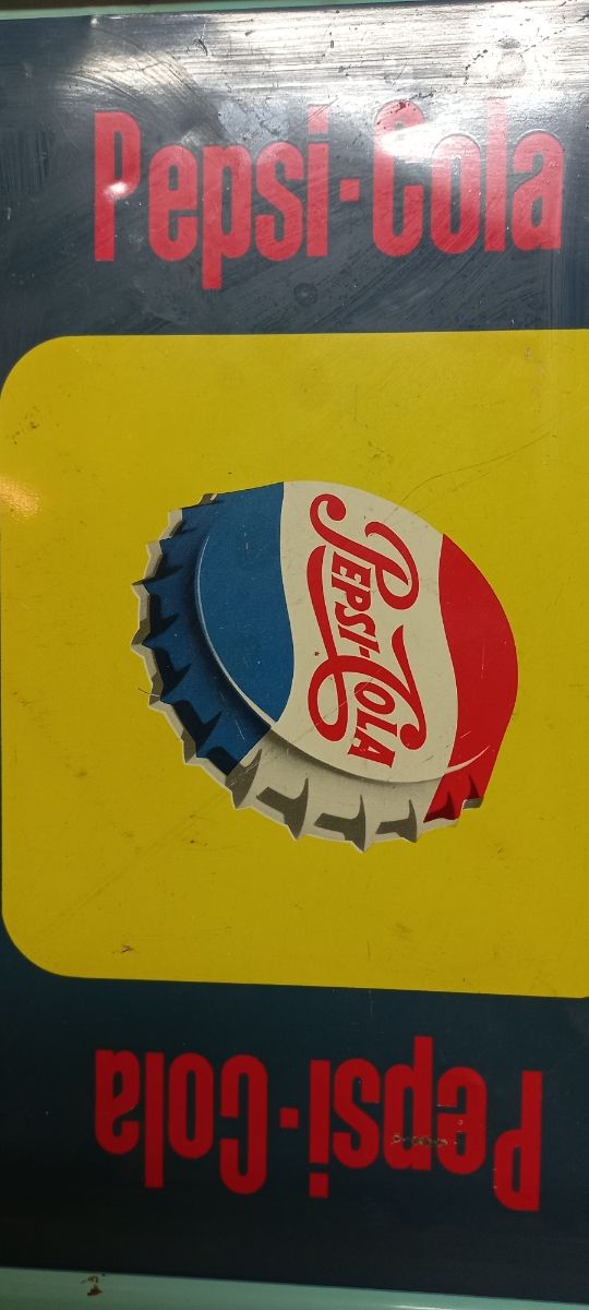 PEPSI COLA BANDEJA METÁLICA
