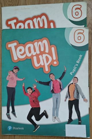 Team Up! de 2, 3, 4, 5 y 6 primaria. Ed. Pearson