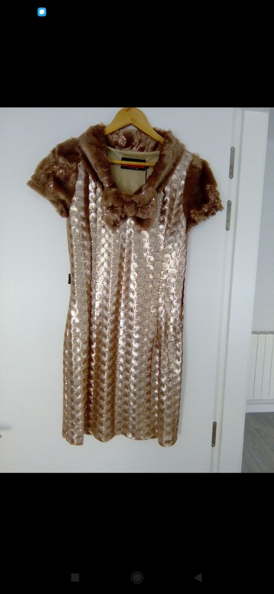 Vestido lentejuelas.