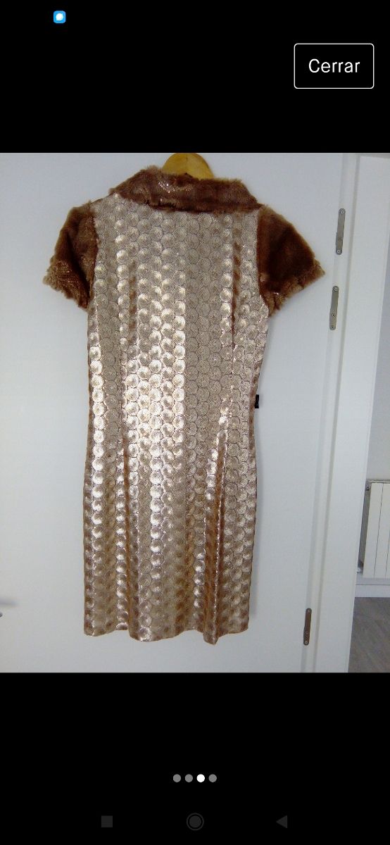 Vestido lentejuelas.