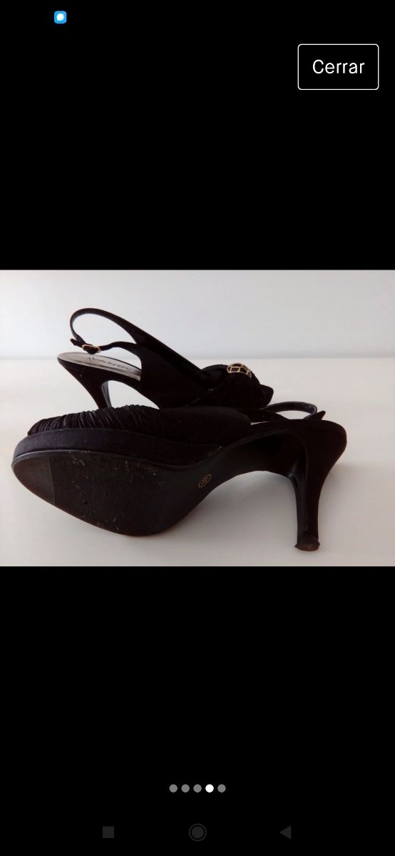 Zapatos negros de tacón 👠