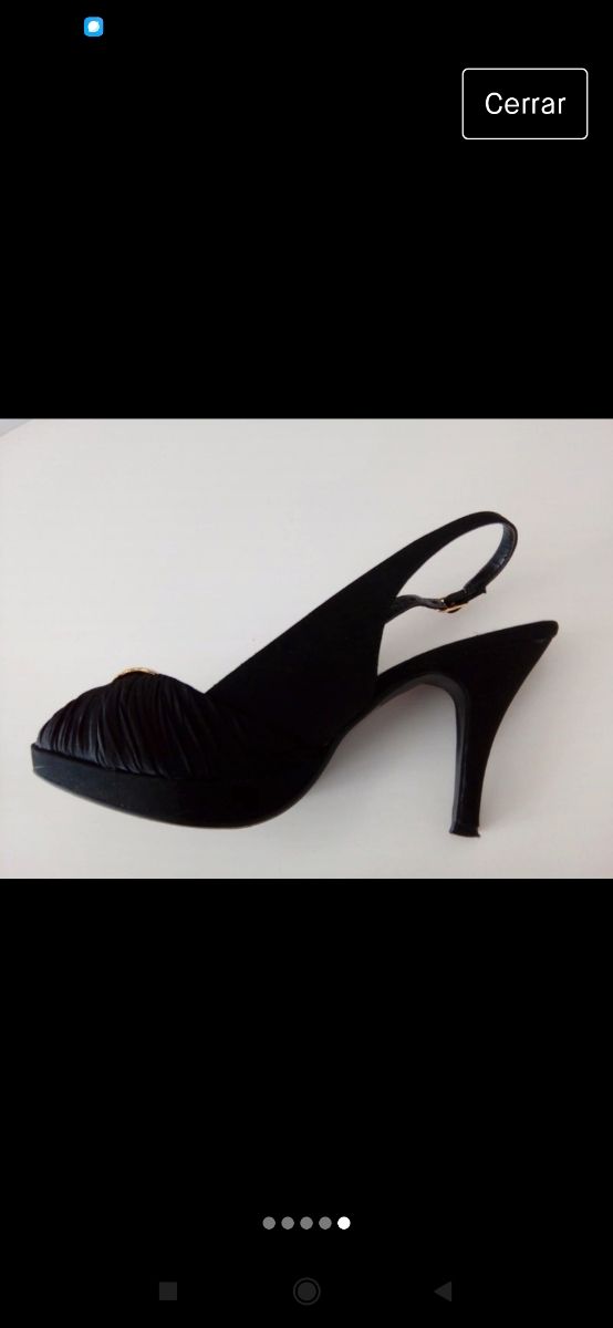 Zapatos negros de tacón 👠