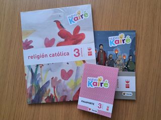 Libro Religión Católica Kaire tercero primaria SM