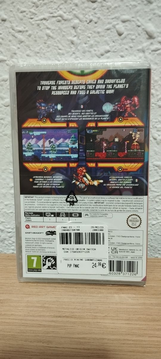 Metaloid Origin Nintendo Switch