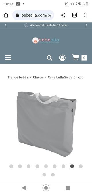 Mini cuna chico