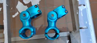 Potencia elevadora de manillar bicicleta