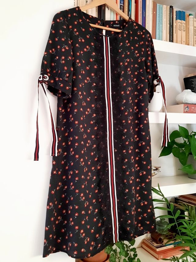 Vestido negro de Kookai