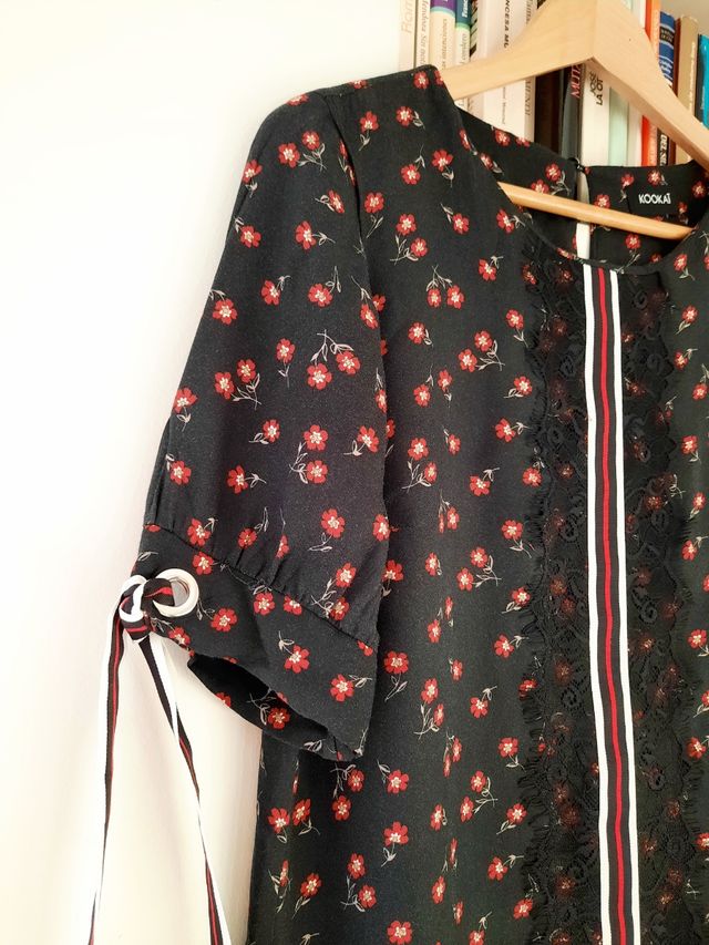 Vestido negro de Kookai