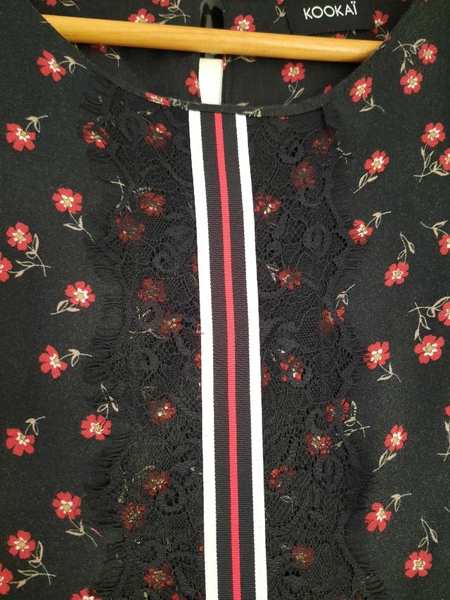 Vestido negro de Kookai