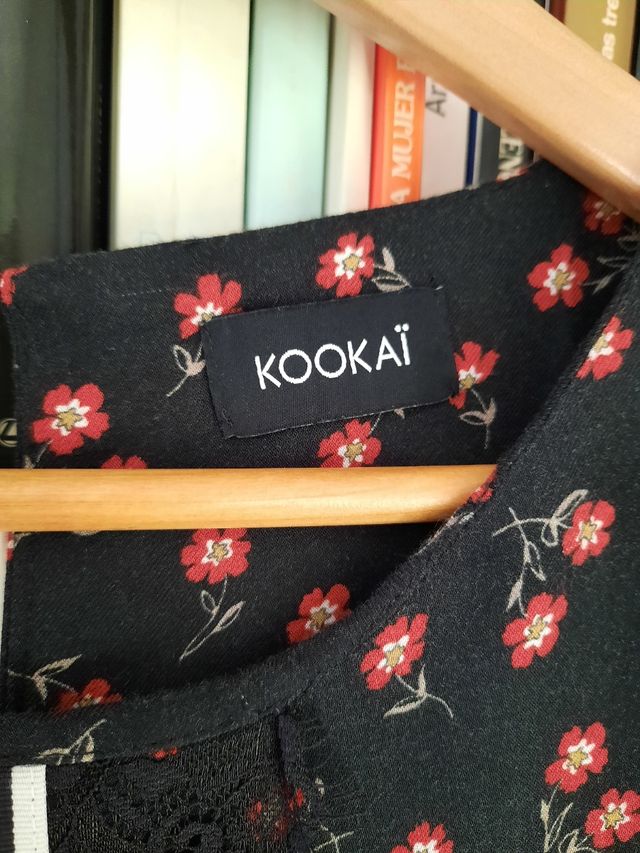 Vestido negro de Kookai