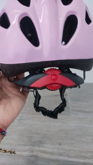 Casco de niña regulable talla S