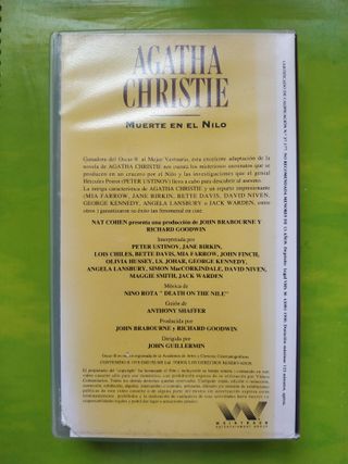 Película Muerte en el Nilo VHS