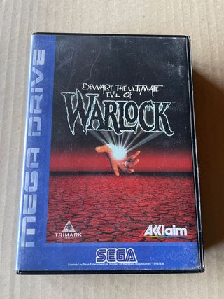 Juego Warlock sega mega drive