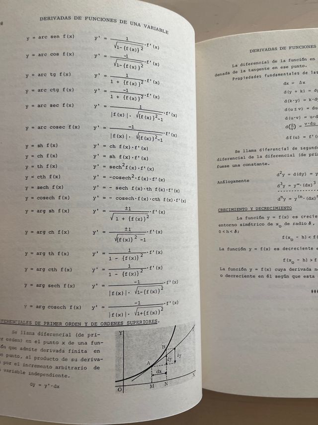 Lote Problemas de cálculo infinitesimal I y II.