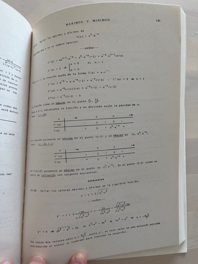 Lote Problemas de cálculo infinitesimal I y II.